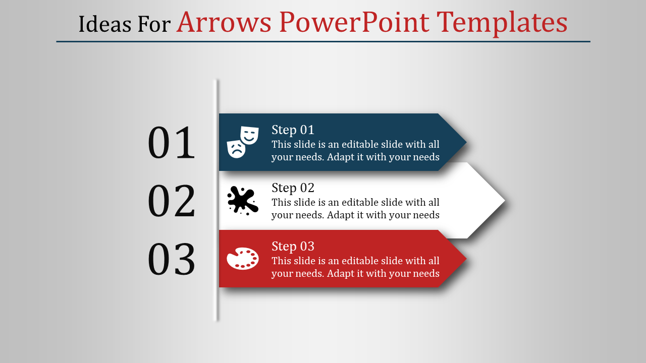 Arrows PowerPoint Template and Google Slides Themes